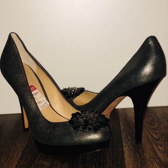 Coach Shoes - Coach Embellished Round Toe Heel